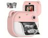 Фотоаппарат мгновенной печати детский розовый