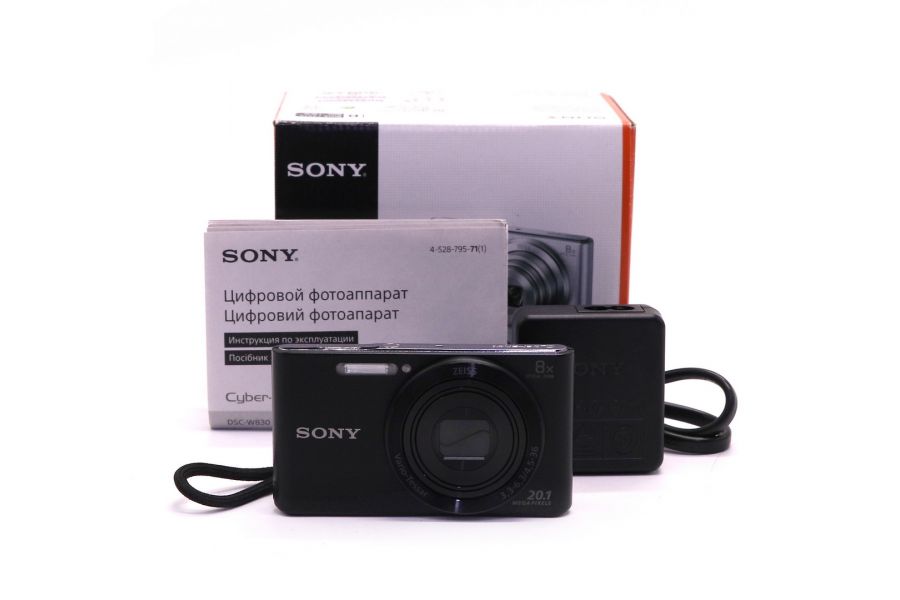 Фотокамера Sony Cyber-shot DSC-W830 в упаковке