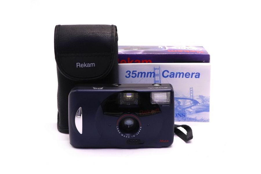 Компактная плёночная камера Rekam Max в упаковке