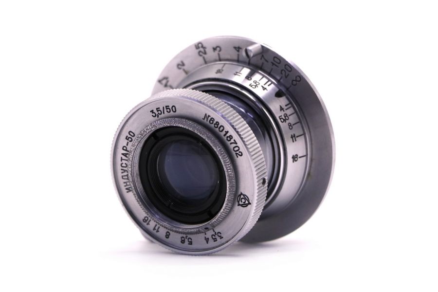 Советский объектив Индустар-50 3,5/50mm тубусный