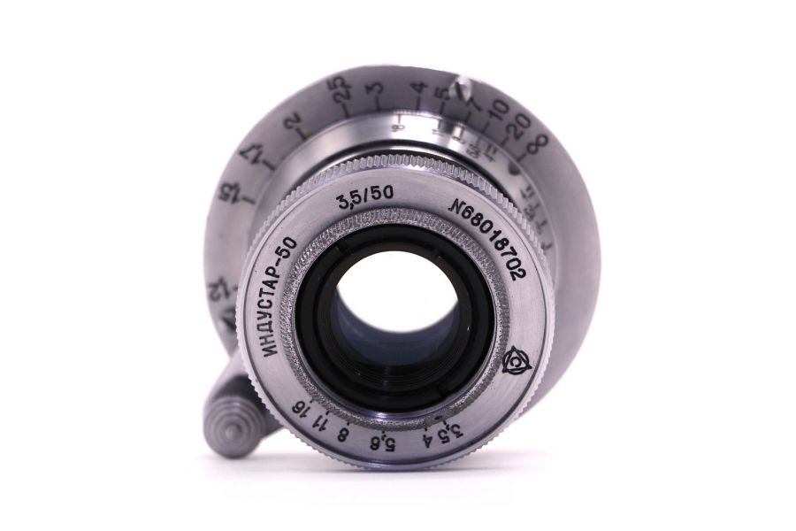 Советский объектив Индустар-50 3,5/50mm тубусный