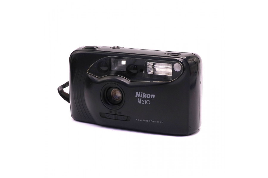 Компактная плёночная камера Nikon AF210 в упаковке