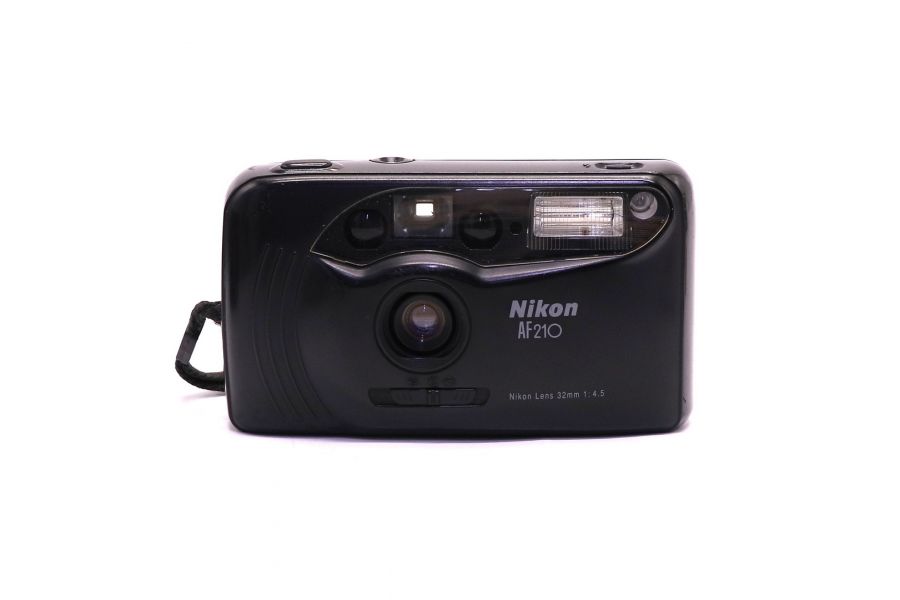 Компактная плёночная камера Nikon AF210 в упаковке
