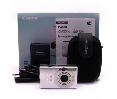 Цифровой фотоаппарат Canon IXUS 80 IS в упаковке