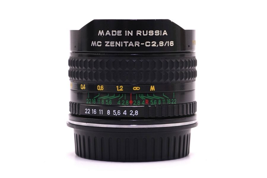Объектив Зенитар-С МС 2,8/16 Fish-eye для Canon EF/EOS