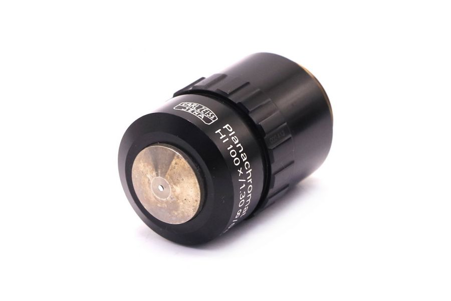 Объектив микроскопа Carl Zeiss Jena GF-Planachromat HI 100x/1,30
