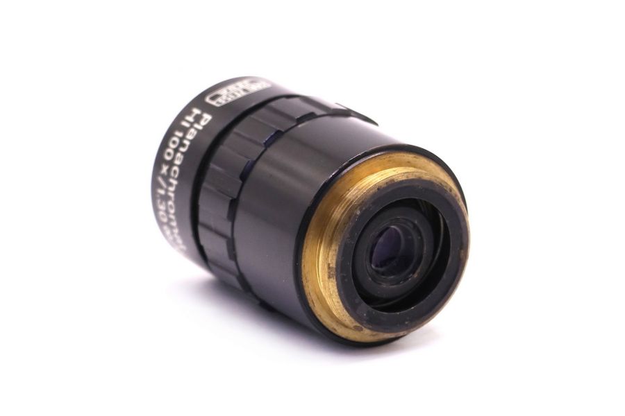 Объектив микроскопа Carl Zeiss Jena GF-Planachromat HI 100x/1,30