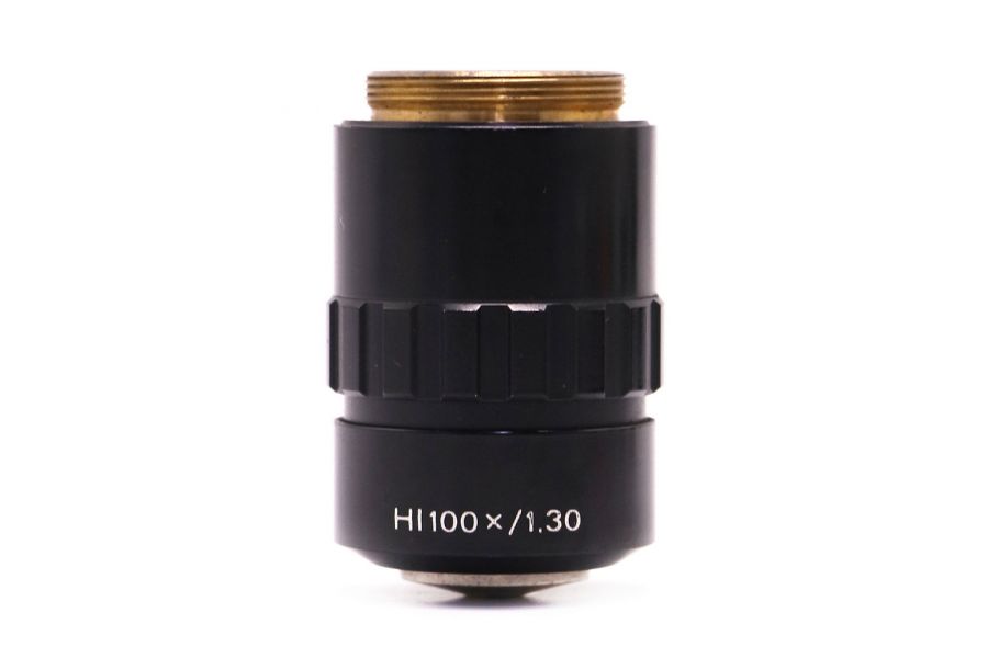 Объектив микроскопа Carl Zeiss Jena GF-Planachromat HI 100x/1,30