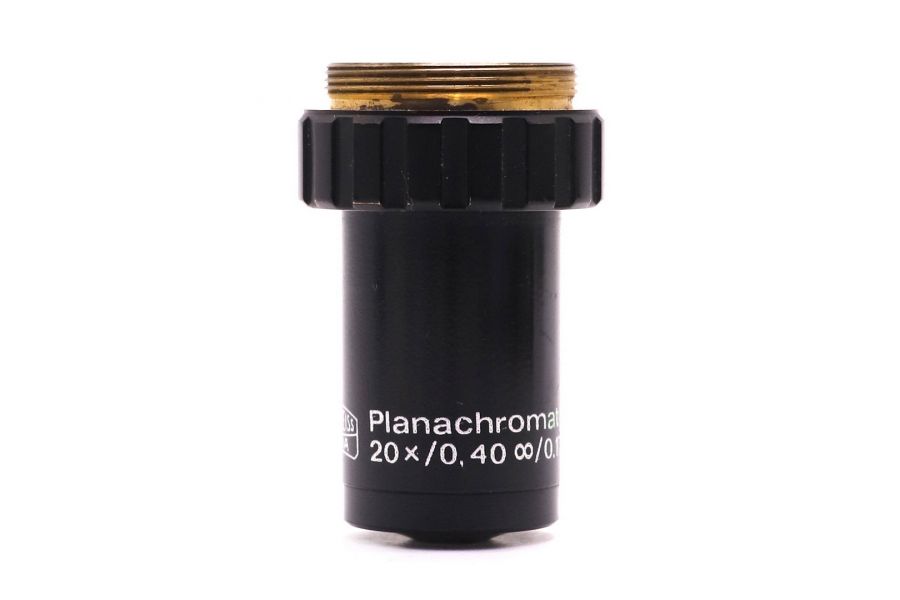 Объектив микроскопа Carl Zeiss Jena Planachromat 20x/0,40