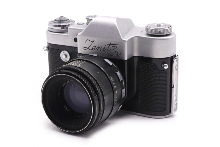 Советская фотокамера Зенит 3М/Zenit 3M + Гелиос-44