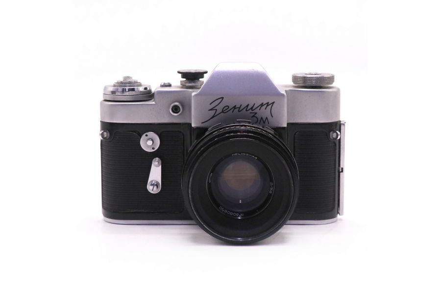 Советская фотокамера Зенит 3М/Zenit 3M + Гелиос-44