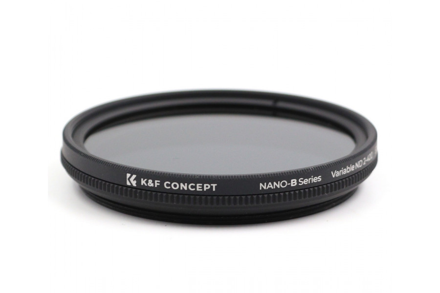 Светофильтр K&F Concept NANO-B Variable ND2-400 52mm в кейсе