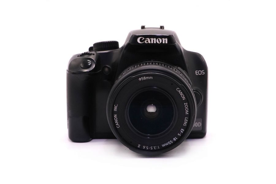 Камера Canon EOS 1000D kit в упаковке (пробег 78000 кадров)