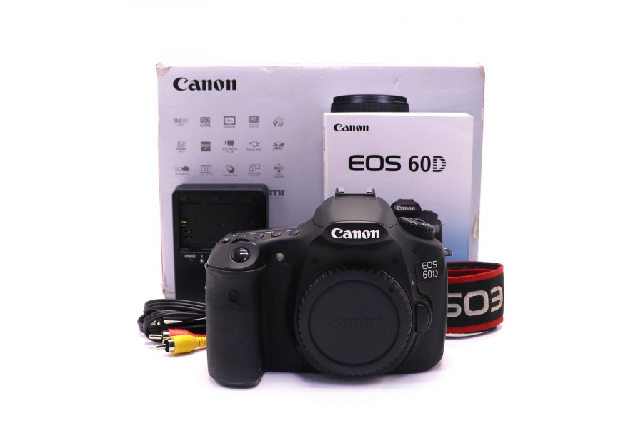 Камера Canon EOS 60D body в упаковке (пробег 27500 кадров)