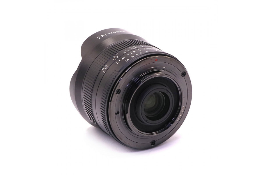 Объектив 7Artisans 7.5mm f/2.8 Mark II (fisheye) для Micro 4/3