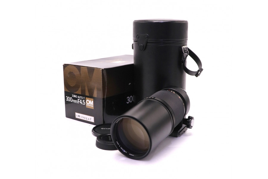 Olympus OM-System Zuiko Auto-T 300mm f/4.5 в упаковке