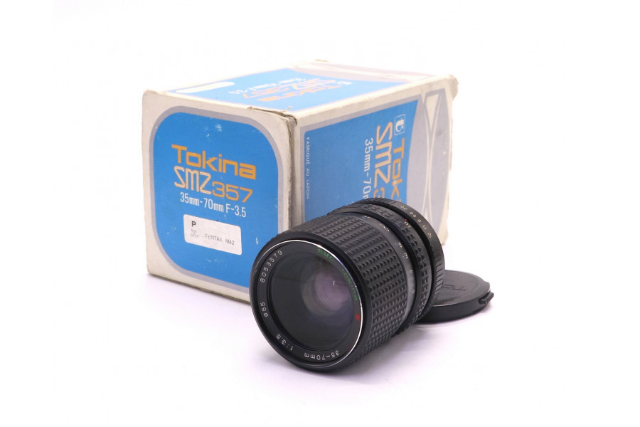 Объектив Tokina 35-70mm f/3.5 RMC M42 в упаковке