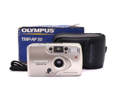 Плёночная камера Olympus Trip AF 50 в упаковке