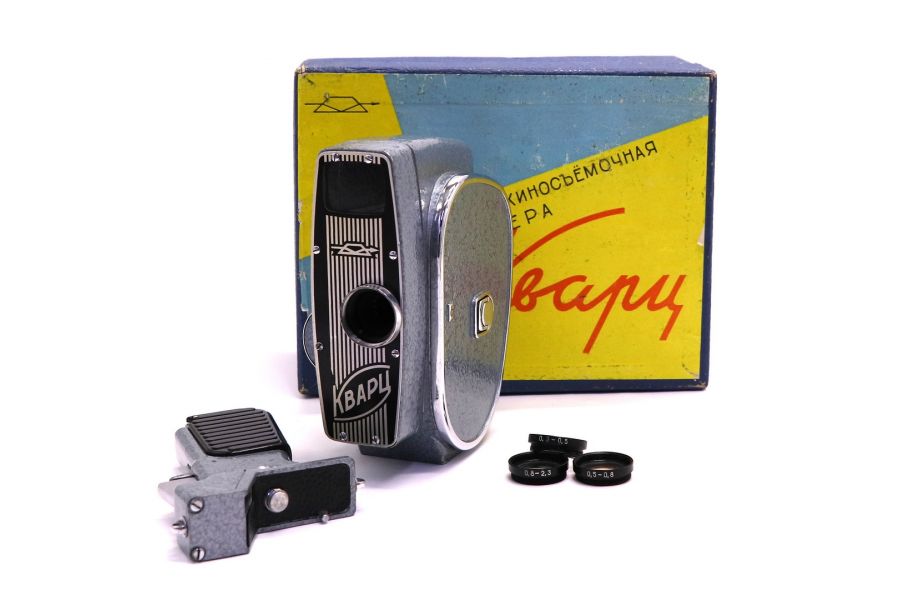 Кинокамера советская Кварц / Quarz в упаковке