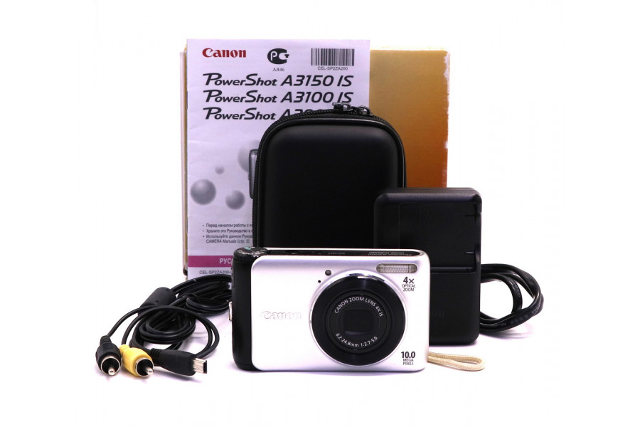 Фотокамера Canon PowerShot A3000 IS в упаковке