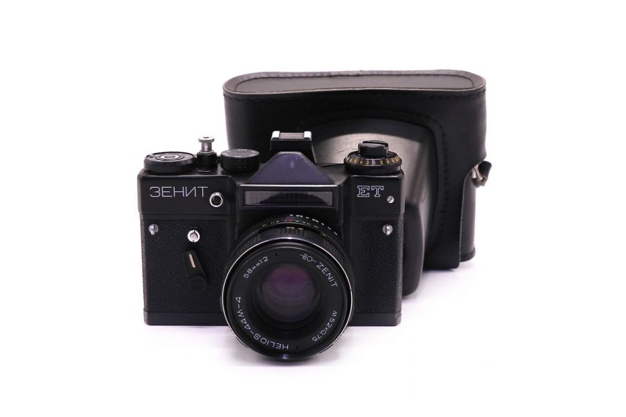 Фотоаппарат Зенит ЕТ + Гелиос-44М-4 2/58
