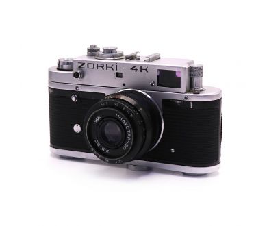 Фотоаппарат Зоркий 4К / Zorki 4K + Индустар-50