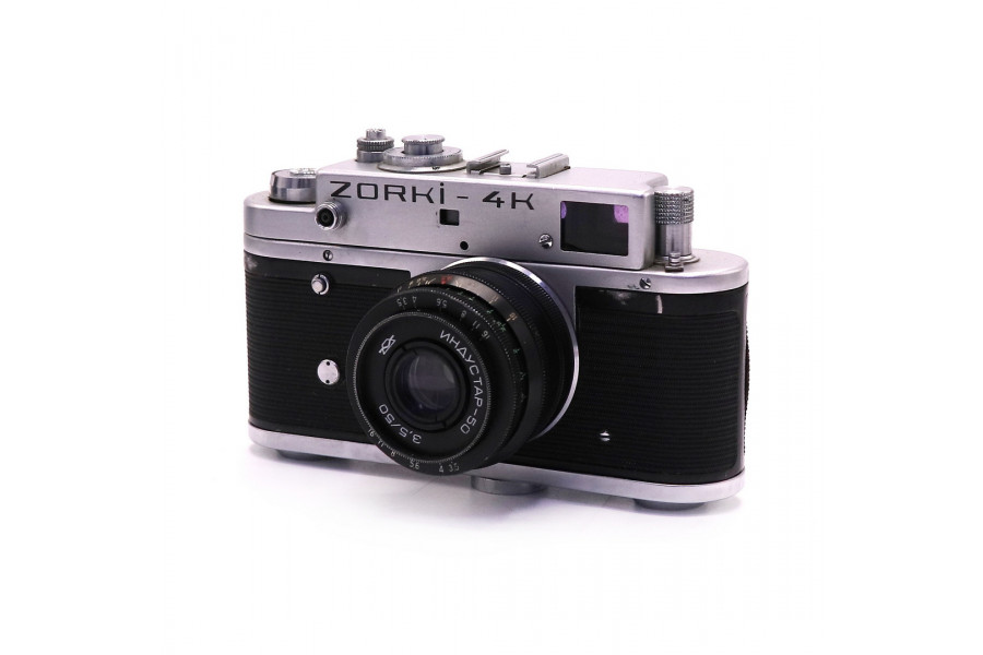 Фотоаппарат Зоркий 4К / Zorki 4K + Индустар-50
