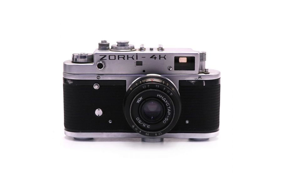 Фотоаппарат Зоркий 4К / Zorki 4K + Индустар-50