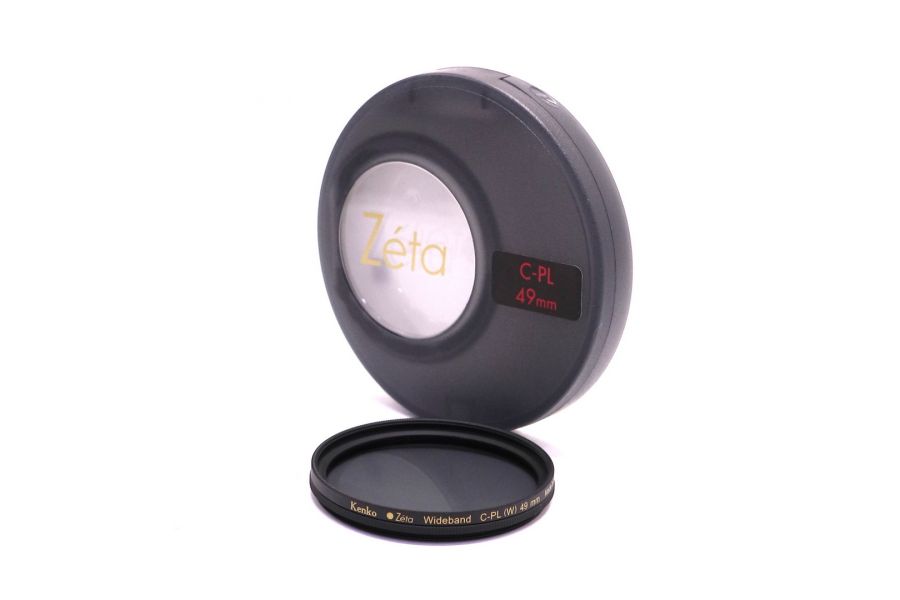 Светофильтр Kenko Zeta C-PL (W) 49mm (Япония)