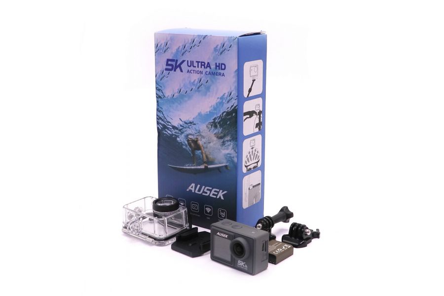 Экшн-камера Ausek 5K Ultra HD в упаковке