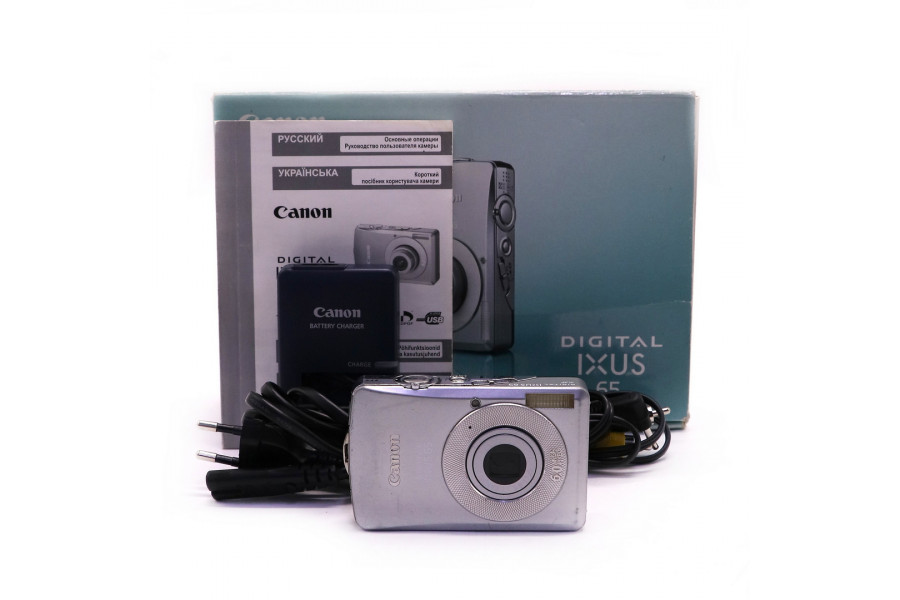 Фотокамера Canon Digital IXUS 65 в упаковке