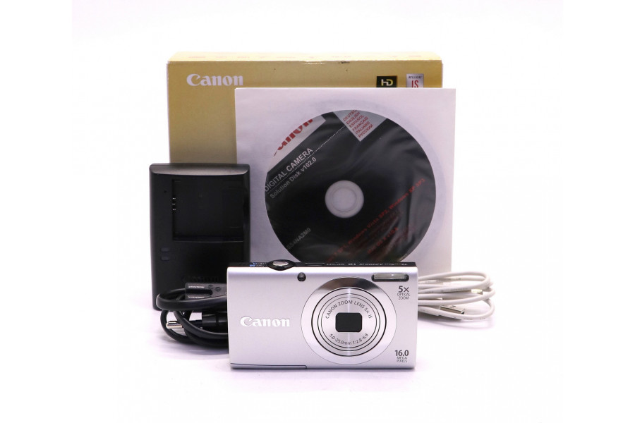 Камера Canon PowerShot A2400 IS в упаковке