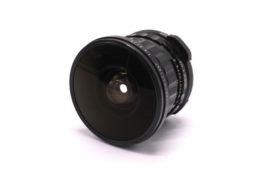 Широкоугольный объектив Super-Multi-Coated FISH-EYE-TAKUMAR 6×7 35mm F/4.5