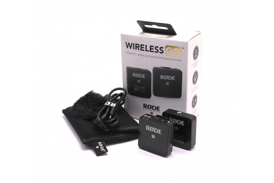 Беспроводной микрофон RODE Wireless GO в упаковке