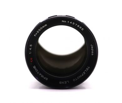 Мануальный объектив Spiratone 4.5/200mm Tc