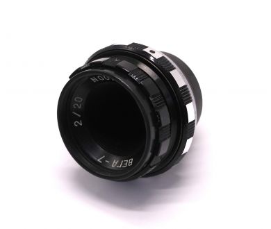 Советский объектив от кинокамеры Вега-7 2/20