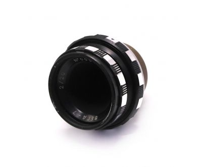 Объектив советский от кинокамеры Вега-7 2/20