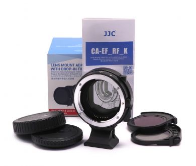 Adapter JJC EF-EOS R с Drop-In фильтрами в упаковке