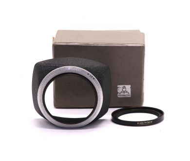 Металлическая бленда 58мм Pentacon в упаковке