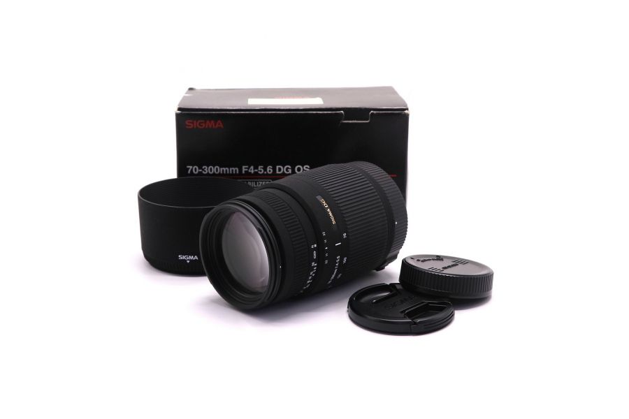 Sigma AF 70-300mm f/4-5.6 DG OS for Pentax K в упаковке