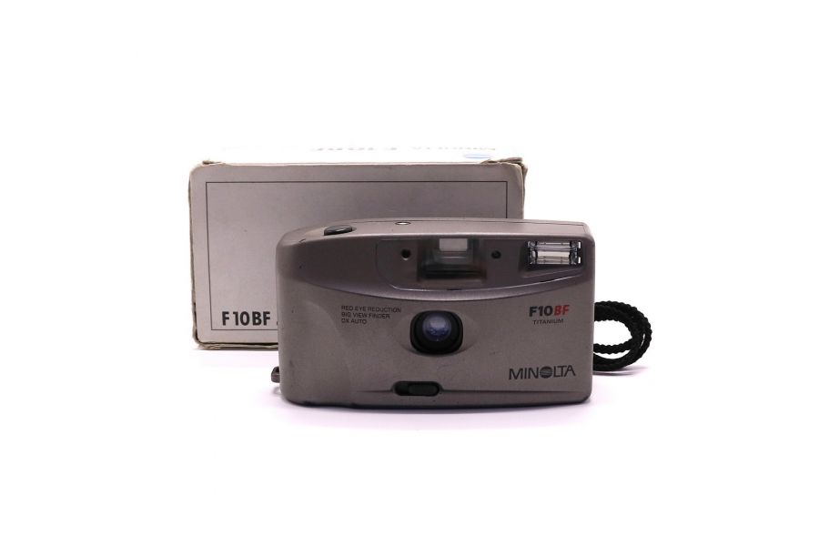 Компактный фотоаппарат Minolta F10BF в упаковке