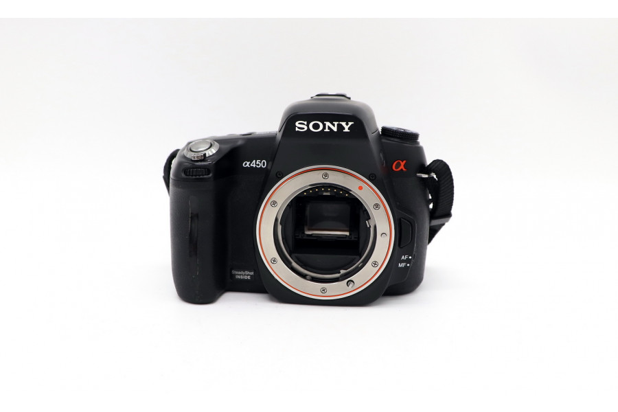Фотокамера Sony A450 body (пробег 27880 кадров)