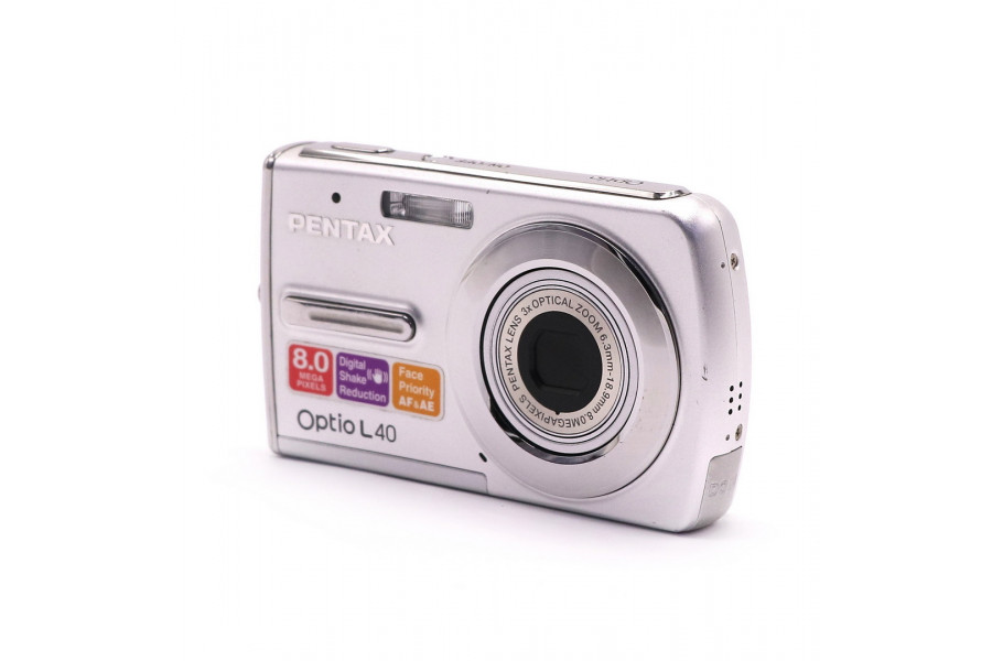 Компактный цифровой фотоаппарат Pentax Optio L40