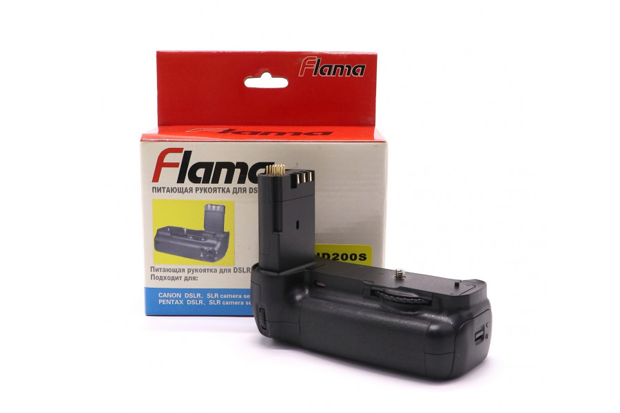 Батарейная ручка Flama JND200S для Nikon D200 в упаковке