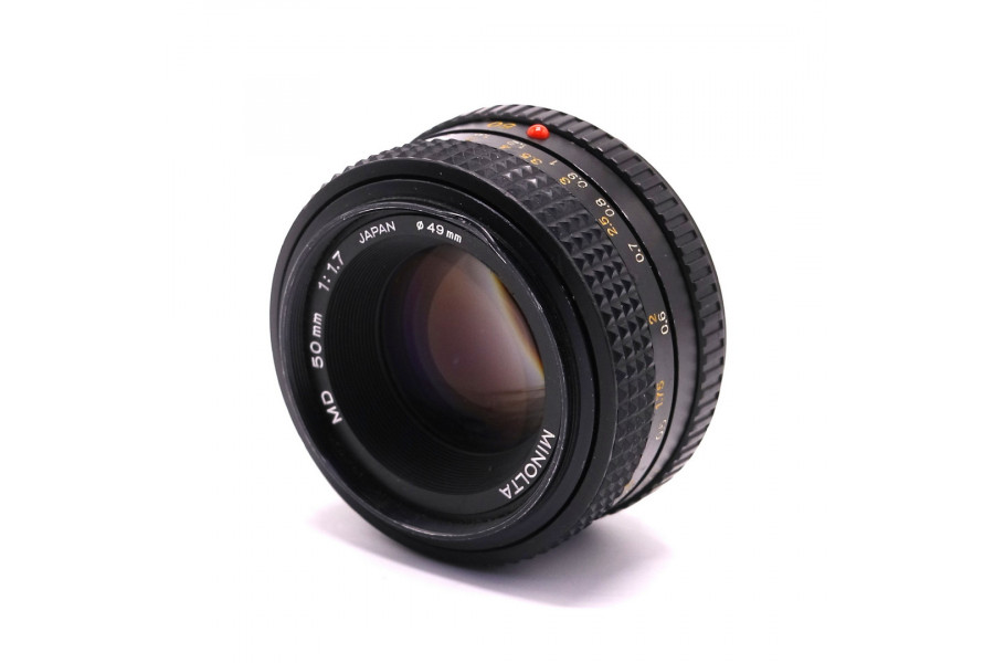 Светосильный объектив Minolta MD 50mm f/1.7