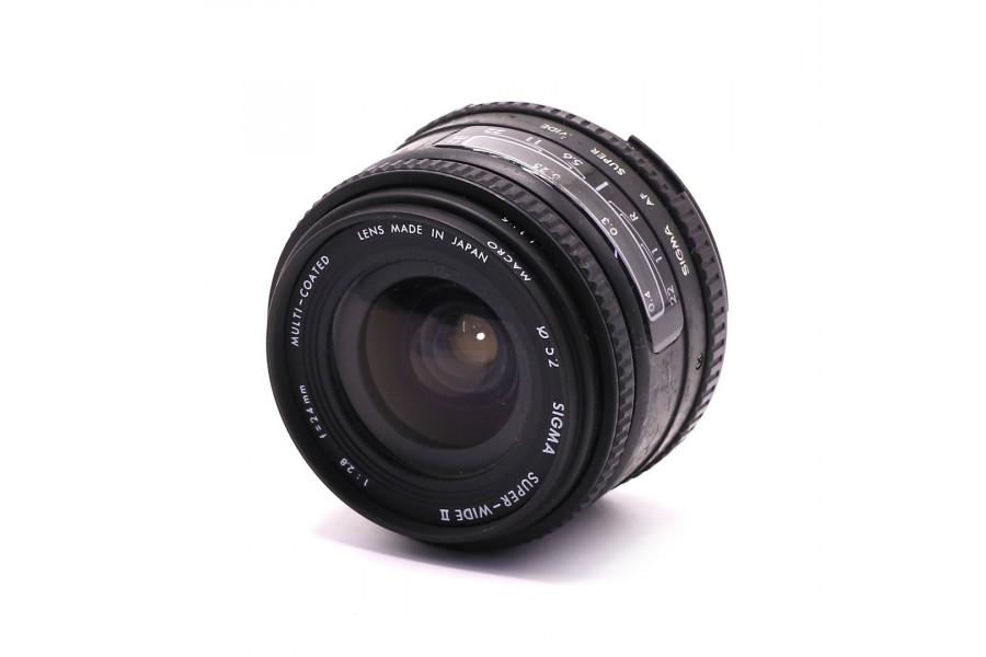 Объектив Sigma Super-Wide II 24mm f/2.8 Multi-Coated для Nikon F