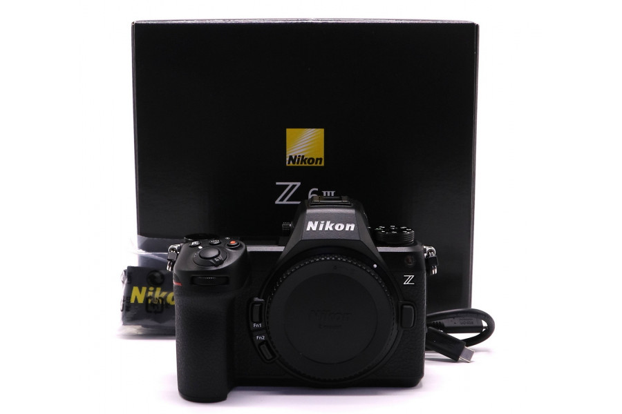Nikon Z6 III body в упаковке (пробег 1420 кадров)