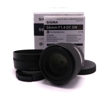 Sigma 56mm f/1,4 DC DN Contemporary Sony E в упаковке
