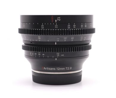 Сверхширокоугольный объектив 7Artisans 12mm/T2.9