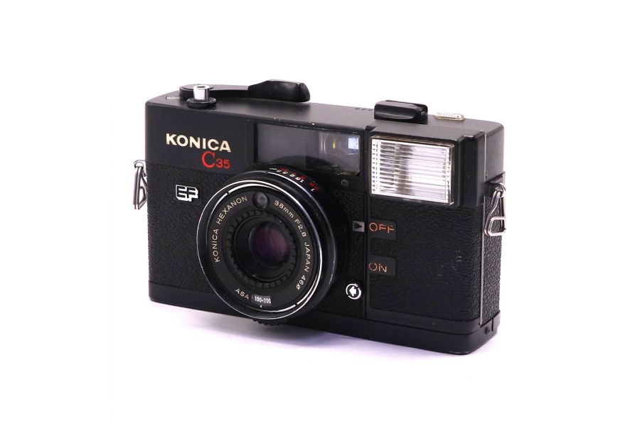 Плёночный компактный фотоаппарат Konica C35 EF